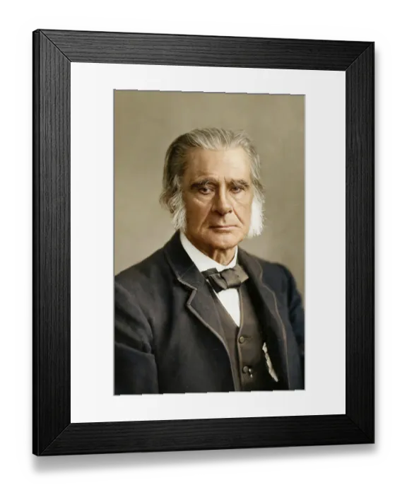 Framed Print : Thomas Henry Huxley, 1825 - 1895 Framed Print : Thomas Henry Huxley, 1825 - 1895