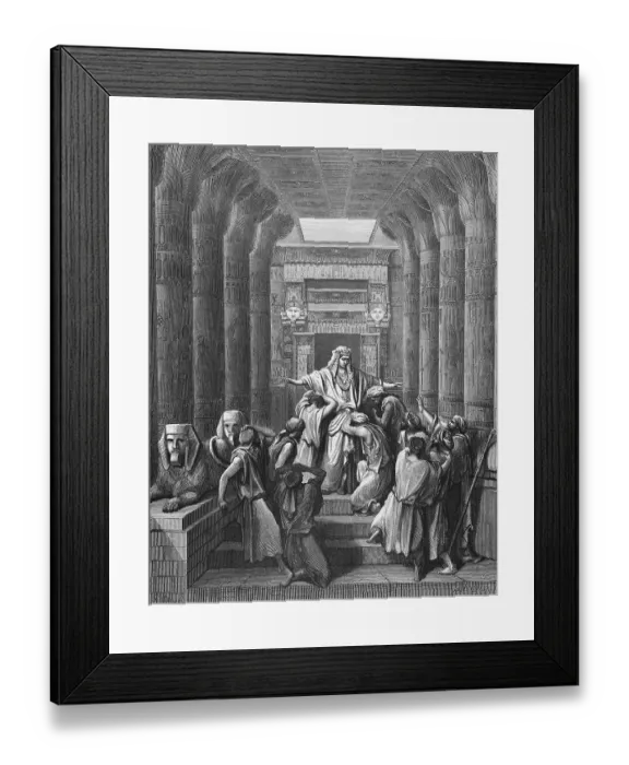 Framed Print : First book of Moses, chapter 45