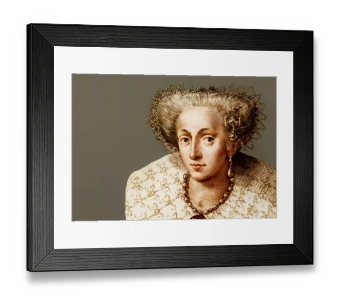 Framed Print : Anne of Denmark, 1574 - 1619, wife of James VI and I