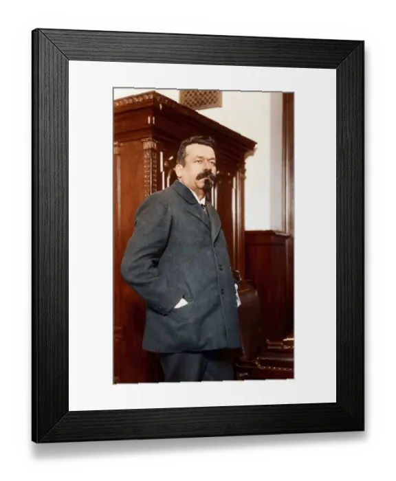Framed Print : Friedrich Ebert, 1871 - 1925