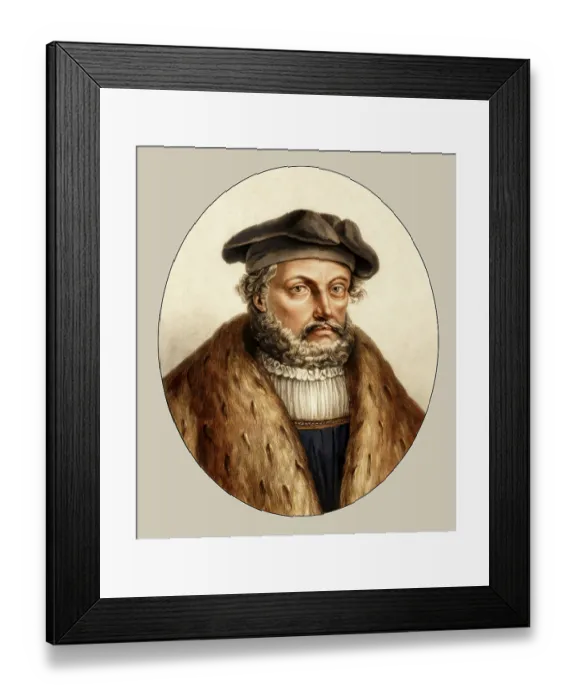 Framed Print : Frederick III or Frederick the Wise