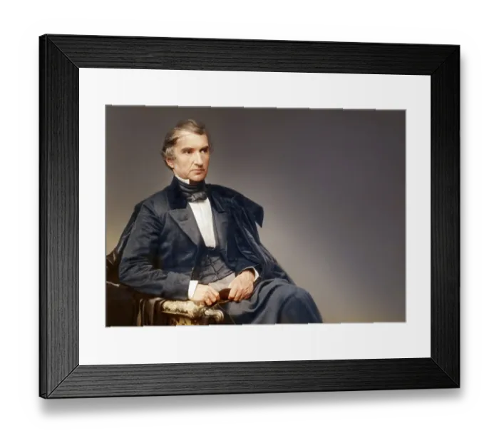 Framed Print : Justus Freiherr von Liebig, 1803 - 1873