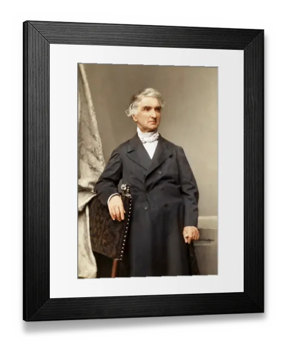 Framed Print : Justus Freiherr von Liebig, 1803 - 1873
