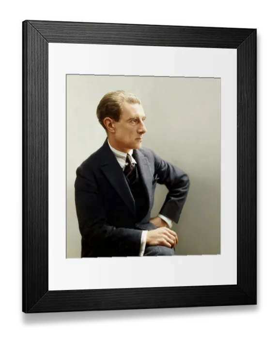 Framed Print : Joseph Maurice Ravel, 1875 - 1937 Framed Print : Joseph Maurice Ravel, 1875 - 1937