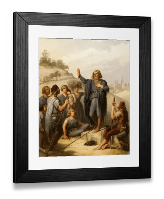 Framed Print : Thomas Muntzer, 1489 - 1525