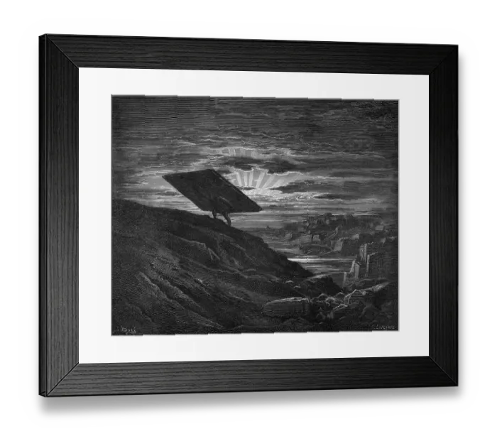 Framed Print : Samson proves his strength in Gaza Framed Print : Samson proves his strength in Gaza