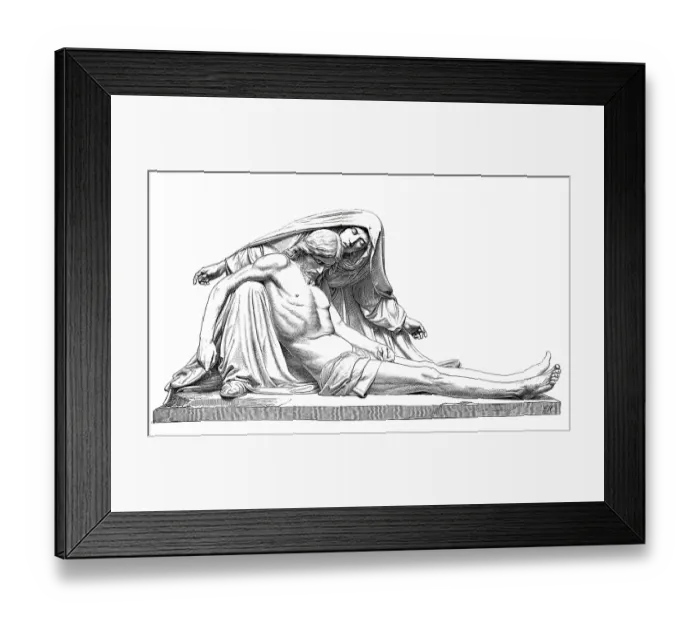 Framed Print : Mother of Sorrows, Mater Dolorosa