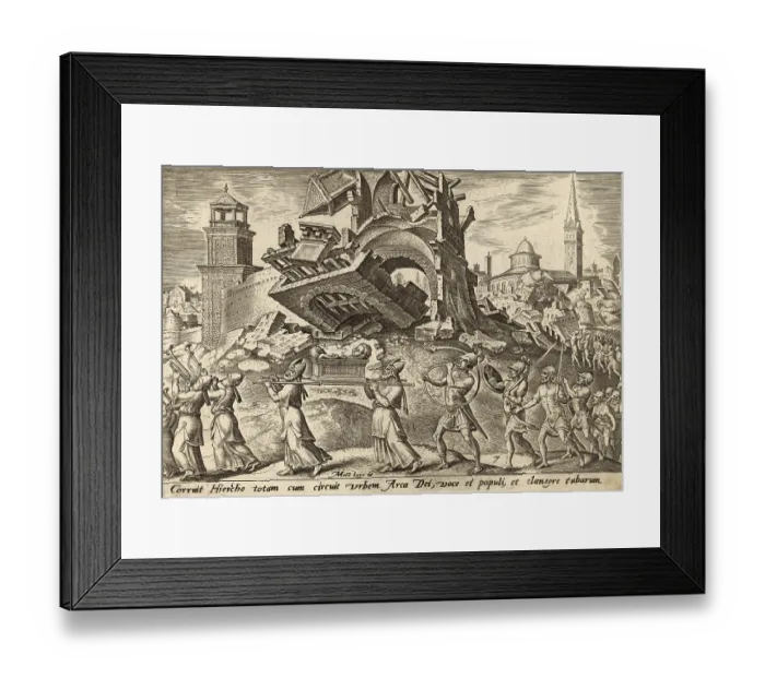Framed Print : From The Disasters of The Jewish People