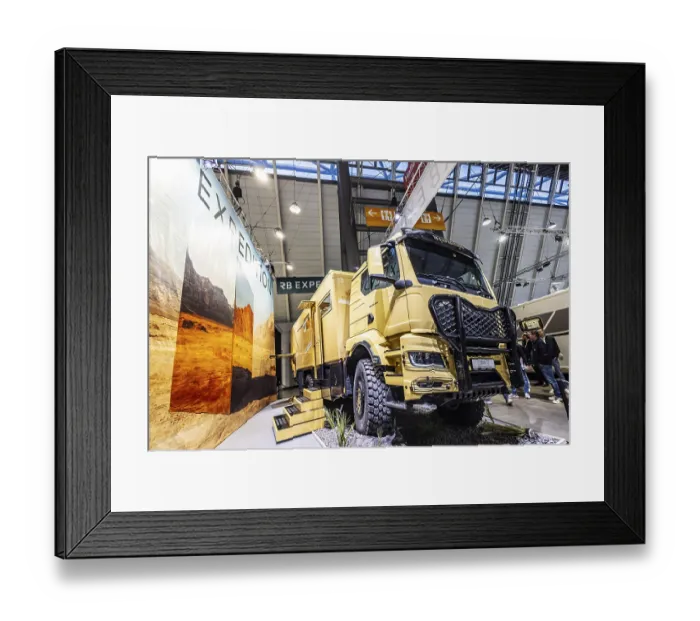 Framed Print : Expedition motorhome from RB Expedition GmbH