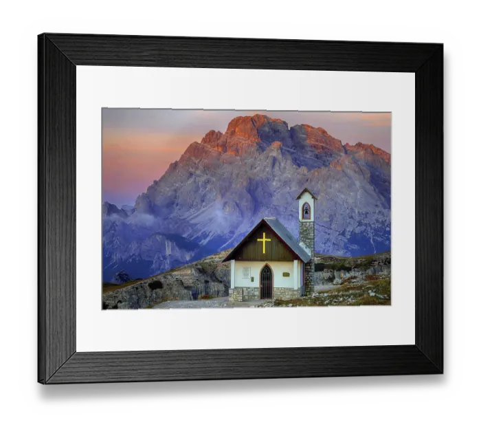 Framed Print : South Tyrol - Dolomites - Three Peaks National Park
