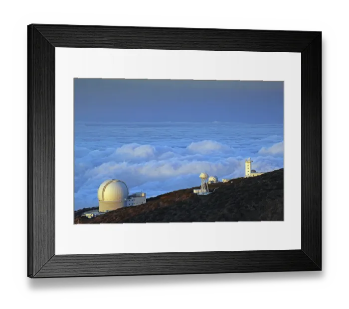 Framed Print : Canary Islands, Las Palmas, Roque de los Muchachos