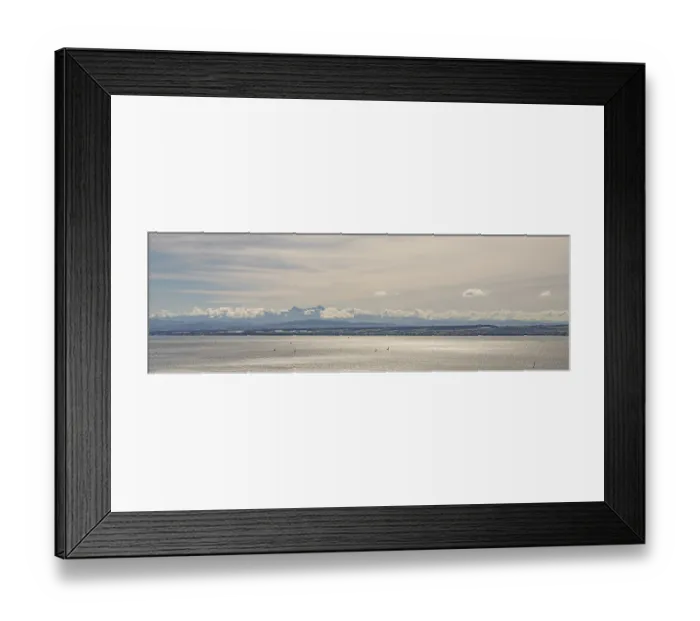 Framed Print : Lake Constance, Swiss Alps with Altmann and Santis Lake Constance