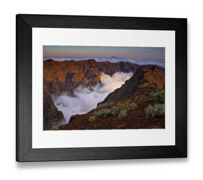 Framed Print : Canary Islands, La Palma, mountain Framed Print : Canary Islands, La Palma, mountain