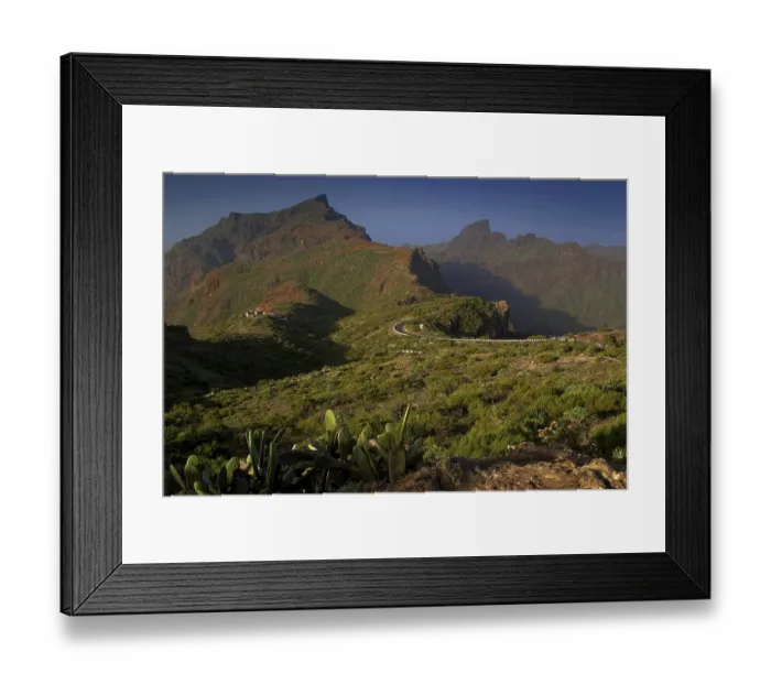 Framed Print : Canary Islands, Tenerife, Road to Masca
