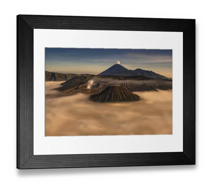 Framed Print : Asia, Indonesia, Java, volcanoes in Bromo-Semeru National Park Framed Print : Asia, Indonesia, Java, volcanoes in Bromo-Semeru National Park