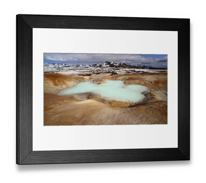 Framed Print : Europe, Scandinavia, Iceland, Namaskard, volcanism Framed Print : Europe, Scandinavia, Iceland, Namaskard, volcanism