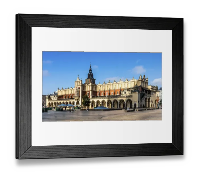 Framed Print : Rynek with Cloth Hall, from 13th century Framed Print : Rynek with Cloth Hall, from 13th century