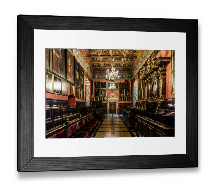 Framed Print : Aula, Collegium Maius oldest building of the Jagellonian University