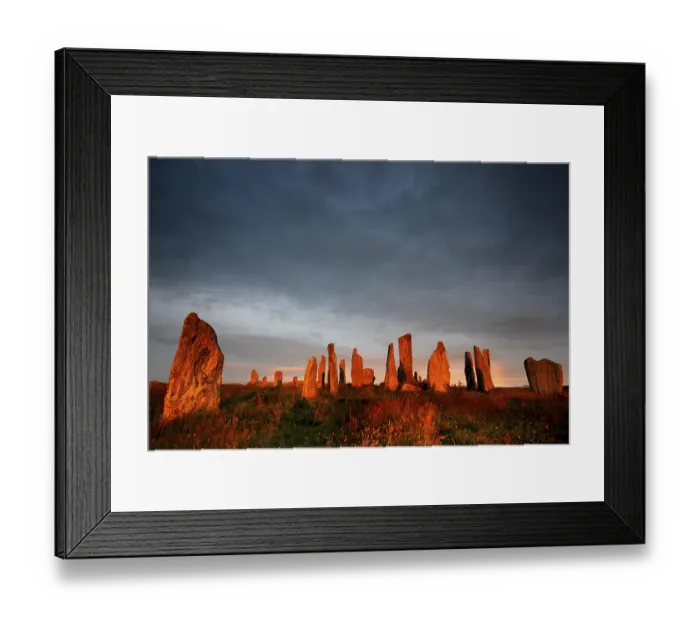 Framed Print : Stone Circle of Callanish, Stones of Callanish