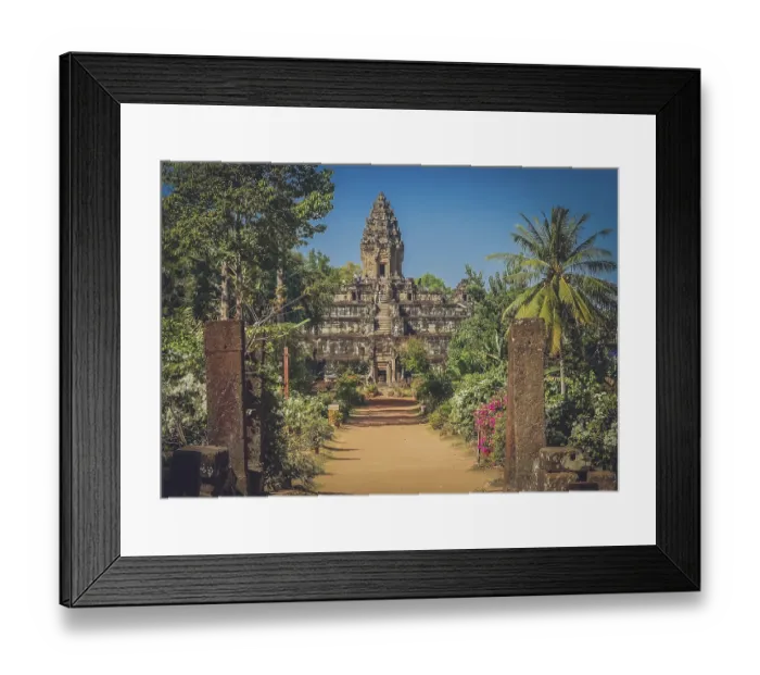 Framed Print : Bayon Temple in Angkor complex in Cambodia Framed Print : Bayon Temple in Angkor complex in Cambodia