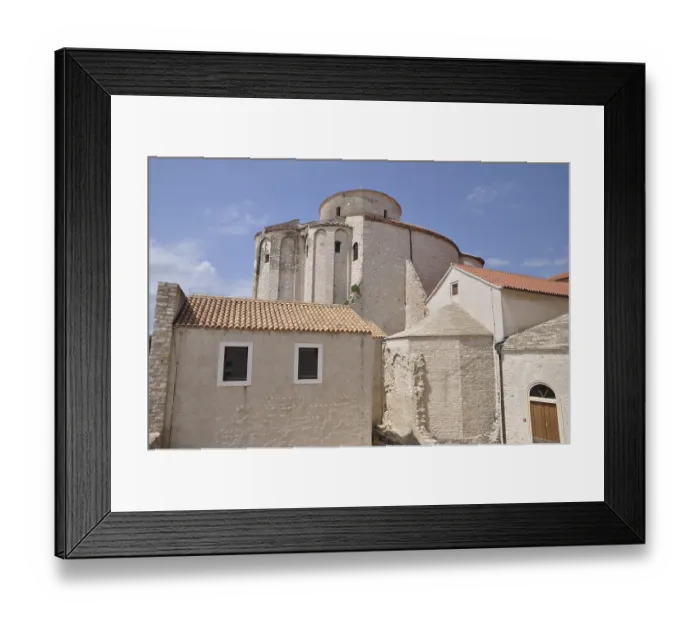 Framed Print : Donatus Church, Zadar, Dalmatia
