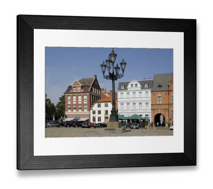 Framed Print : Gluckstadt, historical, Elbe
