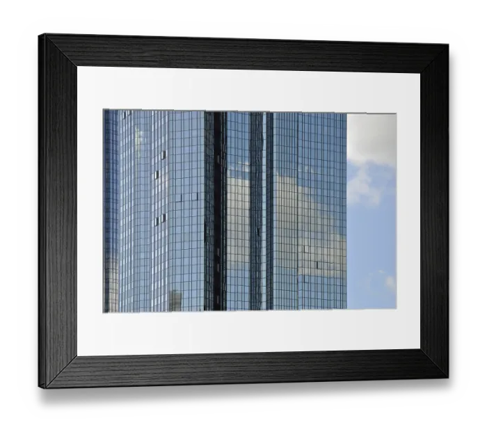 Framed Print : High-rise building, Frankfurt, skyscraper