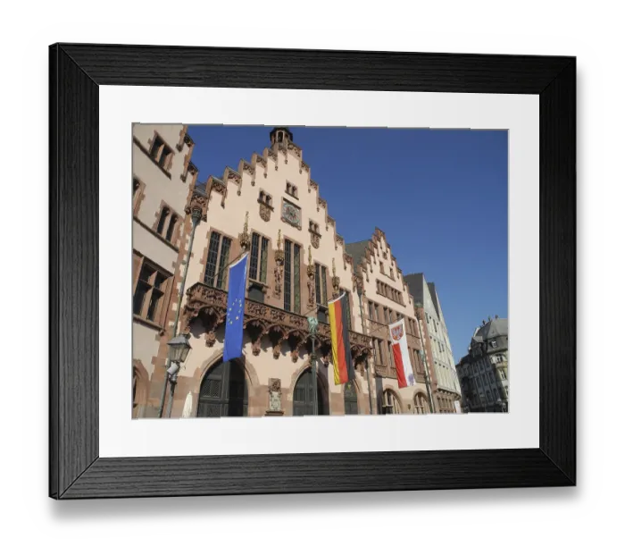 Framed Print : Frankfurt, Romer, Frankfurter Romer