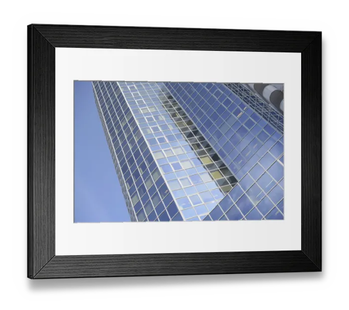 Framed Print : High-rise building, Frankfurt, skyscraper