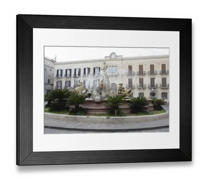 Framed Print : Diana Fountain, Diana Fountain