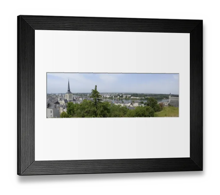 Framed Print : France, Saumur, church, old town Framed Print : France, Saumur, church, old town