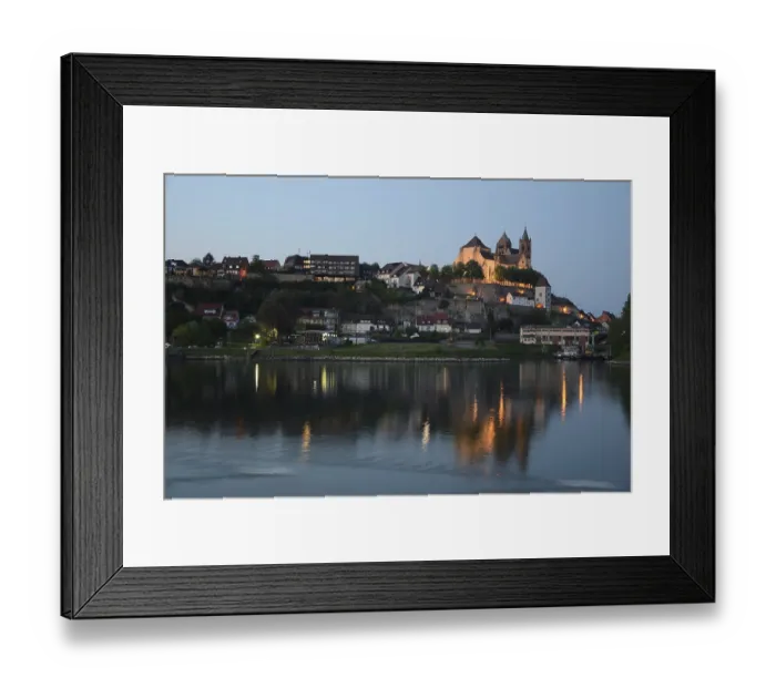 Framed Print : Breisach, Breisgau, Rhine, river Framed Print : Breisach, Breisgau, Rhine, river