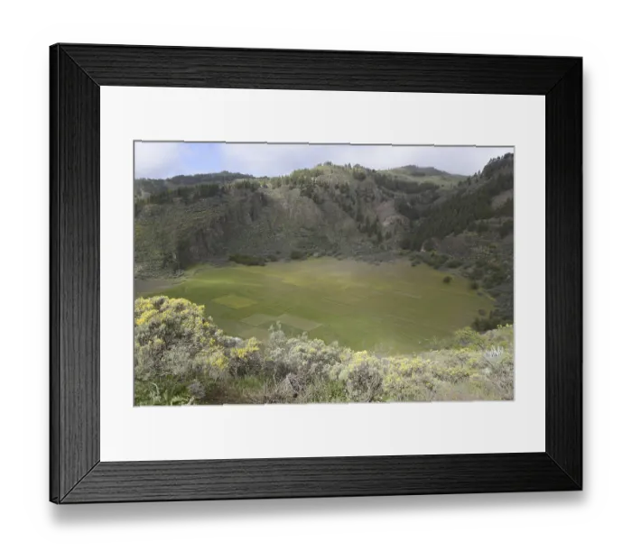 Framed Print : Caldera de los Marteles, Gran Canaria