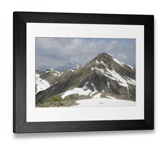 Framed Print : Kubelgrubenkopf, Planskopf
