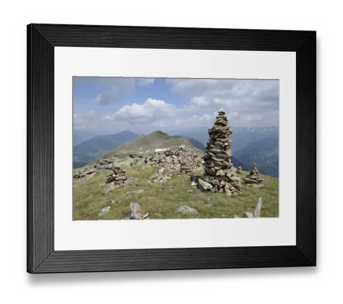 Framed Print : Vorderer Brunnenkogel, Samnaun Group
