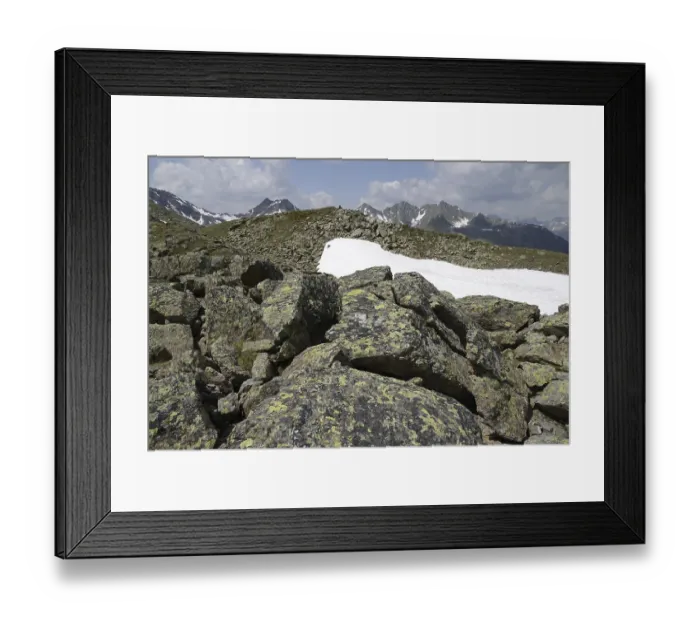 Framed Print : Oberer Sattelkopf, Samnaun Group Framed Print : Oberer Sattelkopf, Samnaun Group