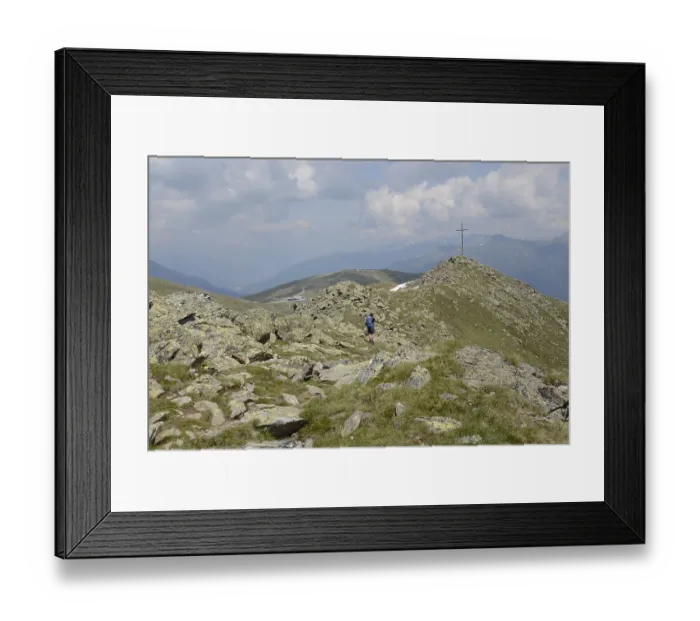 Framed Print : Oberer Sattelkopf, Samnaun Group