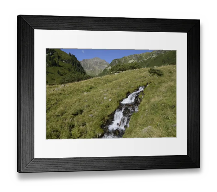 Framed Print : Stubai Alps, Stubai, Stubai Valley Framed Print : Stubai Alps, Stubai, Stubai Valley