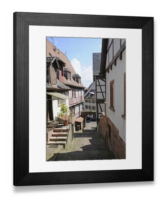 Framed Print : Miltenberg, Franconia, Lower Franconia Framed Print : Miltenberg, Franconia, Lower Franconia