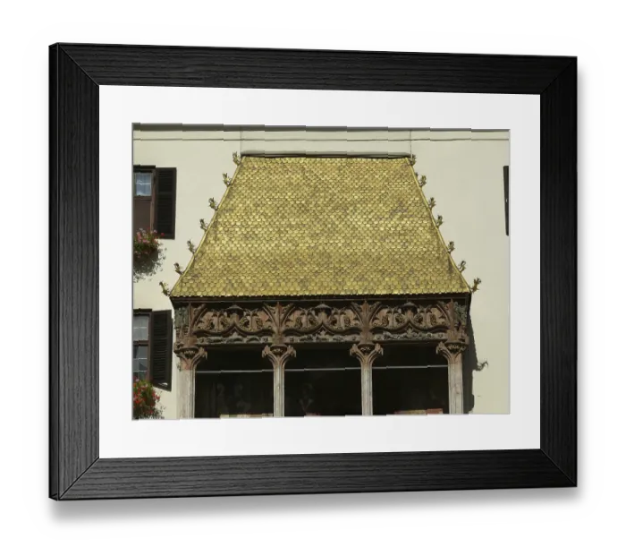 Framed Print : Golden Roof, Maximilianeum, Innsbruck