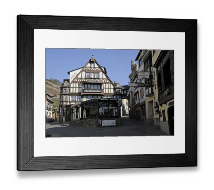 Framed Print : Assmannshausen, Rhine, Rudesheim Framed Print : Assmannshausen, Rhine, Rudesheim