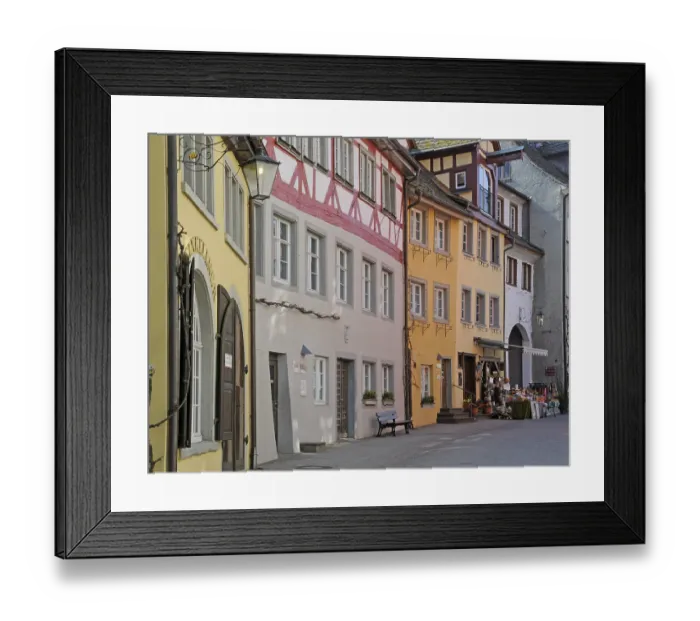 Framed Print : Meersburg, Lake Constance, Baden-Wurttemberg Framed Print : Meersburg, Lake Constance, Baden-Wurttemberg