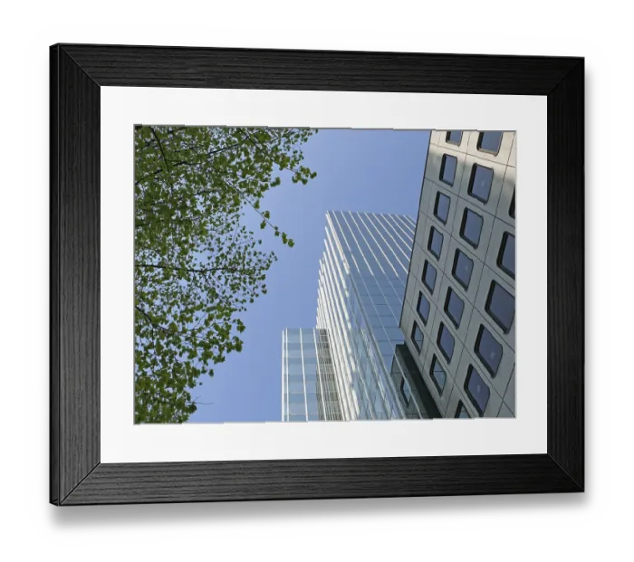 Framed Print : High-rise building, skyscraper