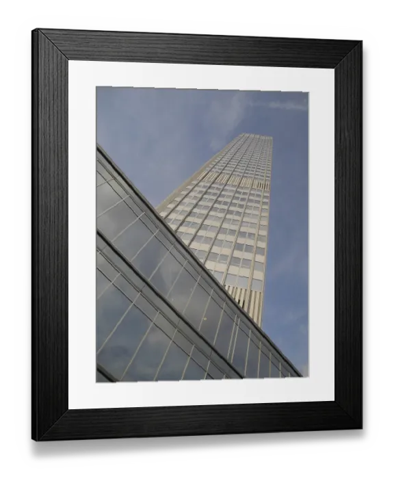 Framed Print : High-rise building, ECB, Frankfurt Framed Print : High-rise building, ECB, Frankfurt