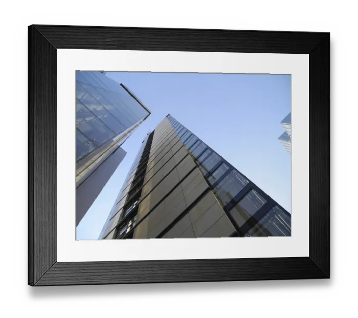 Framed Print : High-rise building, Frankfurt, skyscrapers Framed Print : High-rise building, Frankfurt, skyscrapers