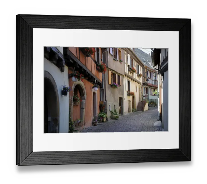 Framed Print : Eguisheim, Alsace, Egisheim, Egsa