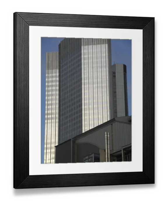 Framed Print : High-rise building, ECB, Frankfurt Framed Print : High-rise building, ECB, Frankfurt