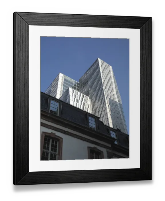 Framed Print : Palais Quartier, Frankfurt, high-rise building Framed Print : Palais Quartier, Frankfurt, high-rise building