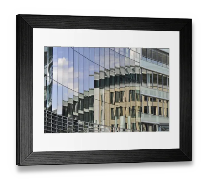 Framed Print : High-rise building, Frankfurt, skyscraper