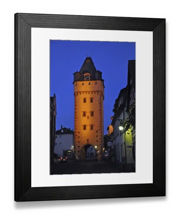 Framed Print : Wurzburg Gate, Miltenberg